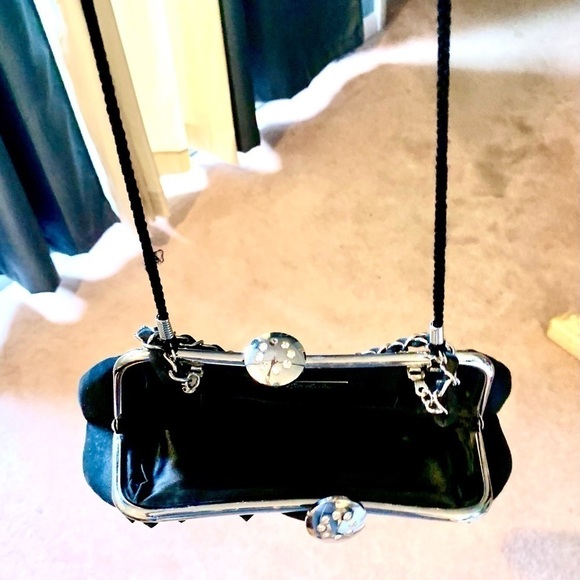 👜🎉HostPick🎉👜Kate Landry, Black Clutch, Lovely! - Picture 2 of 9